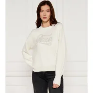 Swetry damskie - GUESS Sweter LAURA | Regular Fit - miniaturka - grafika 1