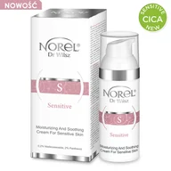 Kremy do twarzy - Norel Sensitive, Krem Nawilżająco-łagodzący Dla Cery Wrażliwej, 50ml - miniaturka - grafika 1