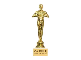 Statuetka "Za rolę Super Chłopaka" - 20 cm - Gadżety na imprezę - miniaturka - grafika 1