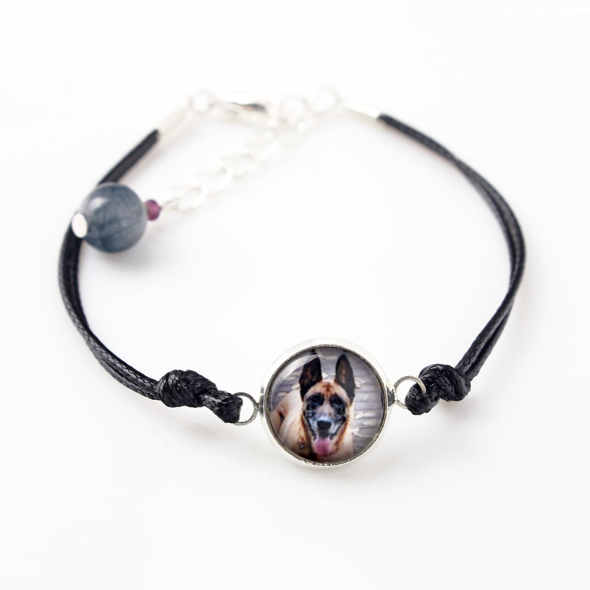 Malinois Owczarek belgijski - bransoletka z twoim zdjęciem handmade, wyjątkowa biżuteria marki Art-Dog