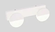 Lampy ścienne - Candellux Lighting biały kinkiet LED nad lustro SING 22-72801 lampa ścienna led barwa neutralna łazienkowa 22-72801 - miniaturka - grafika 1
