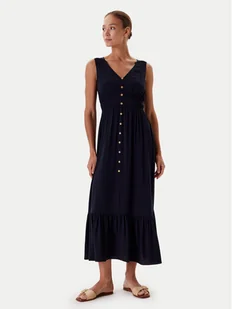 Tatuum Sukienka letnia Letitia T2510.202 Granatowy Relaxed Fit - Sukienki - miniaturka - grafika 1