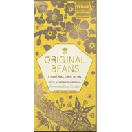 Słodkie kremy i masła - Original Beans czekolada roślinna migdał. 50% 70g - miniaturka - grafika 1