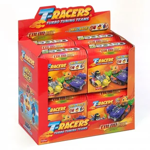 T-RACERS COLOR RUSH MIX&RACE Seria 5 - BOX 8szt. - Zabawki zdalnie sterowane - miniaturka - grafika 1