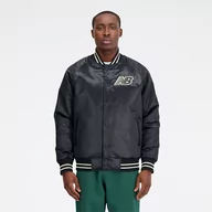 Kurtki męskie - Kurtka męska New Balance MJ33550BK  czarna - miniaturka - grafika 1