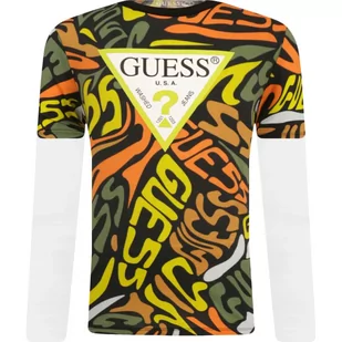 Guess Bluzka | Regular Fit - Bluzy dla dziewczynek - miniaturka - grafika 1