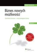 Biznes - Biznes nowych możliwości. Czterolistna koniczyna - nowy paradygmat biznesu - miniaturka - grafika 1
