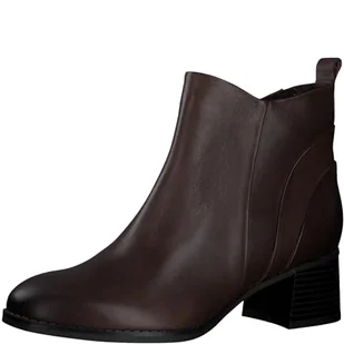 MARCO TOZZI Damskie sztyblety 2-25348-43, chestnut, 37 EU - Botki damskie - miniaturka - grafika 1