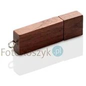 Pendrive - Pendrive MG-USB 3.0 ciemne drewno (64GB) MG PDw-2 64 GB 3.0 brąz - miniaturka - grafika 1
