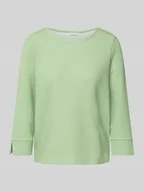 Bluzy damskie - Bluza o kroju regular fit z rękawem o dł. 3/4 - miniaturka - grafika 1