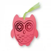 Magnesy - Zakładki do Książek, Sowy - Sowa Różowa - miniaturka - grafika 1