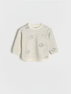 Bluzki dla niemowląt - Reserved - Longsleeve Psi Patrol - złamana biel - miniaturka - grafika 1
