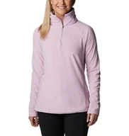 Kurtki i kamizelki sportowe damskie - Damski polar nieropinany bez kaptura COLUMBIA Glacial IV Half Zip - miniaturka - grafika 1