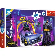 Puzzle - Puzzle, Trefl, Batman i jego pojazdy, 60 el. - miniaturka - grafika 1