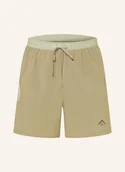 Spodenki damskie - Nike Szorty Do Biegania 2 W 1 Trail Brief-Lined grau - miniaturka - grafika 1