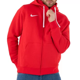 Bluza Nike Park 20 Fleece Full-Zip Hoodie CW6887-657 - czerwona - Bluzy sportowe męskie - miniaturka - grafika 1