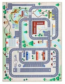 Dywany dla dzieci - Dywan Dziecięcy Kiddy Town 120X160 - miniaturka - grafika 1