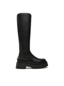 Kozaki damskie - Aldo Kozaki Carelden 13838055 Czarny - miniaturka - grafika 1