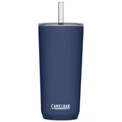 Kubki termiczne - Kubek termiczny ze słomką Camelbak Straw Tumbler Vacuum Insulated 600ml granatowy - miniaturka - grafika 1