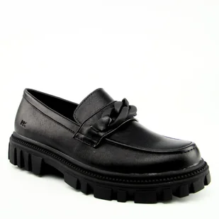 Wojtyłko 5B24427 dziecięce półbuty wkładka profilowana skóra czarne - Moda i Uroda OUTLET - miniaturka - grafika 1