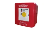 Sprzęt przeciwpożarowy - elektromet Przycisk ppoż. n/t 2 tory prądowe 12A R-Z samoczynny diody czerw/ziel 230V AC/230V AC PPWP-3s A/4 904404 904404 - miniaturka - grafika 1
