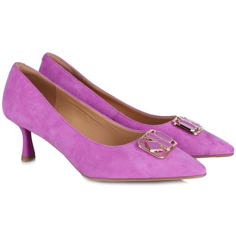 Czółenka damskie D&A S.Barski CR61-3123 PURPLE R.36