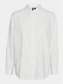 Koszule damskie - Vero Moda Koszula Linn 10305085 Biały Relaxed Fit - miniaturka - grafika 1