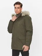 Kurtki męskie - Geox Kurtka zimowa Norwolk M3628F T2951F 3415 Zielony Regular Fit - miniaturka - grafika 1