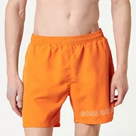 Kąpielówki męskie - BOSS Męskie szorty kąpielowe Dolphin Bright Orange829, XL, Jasny pomarańczowy 829, XL - miniaturka - grafika 1