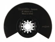 Brzeszczoty - Makita B-64808 łukowy bimetalowy brzeszczot do urządzenia wielofunkcyjnego do cięcia drewna i PCV 100 mm Starlock - miniaturka - grafika 1