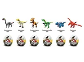 Klocki - ICOM Klocki w jajku Dino 9 cm 12szt) - miniaturka - grafika 1