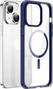 Dux Ducis Clin2 etui iPhone 14 Plus magnetyczny pokrowiec MagSafe niebieskie - Etui i futerały do telefonów - miniaturka - grafika 2
