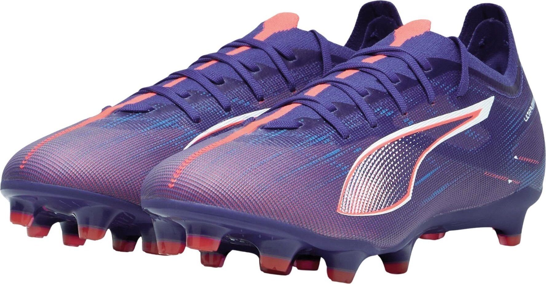 Puma Ultra 5 Match FG/AG buty piłkarskie męskie lapis lazuli white sunset glow Gr 44