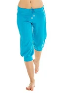 Spodnie rowerowe - Winshape Damskie spodnie treningowe 3/4 WBE5, turkusowe, S, WBE5-TUERKIS-S - miniaturka - grafika 1