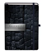 Kalendarze - Antra kalendarze, kalendarz 2025 black a5 sliver dns - miniaturka - grafika 1