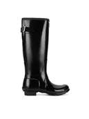 Kalosze damskie - Hunter Kalosze WFT1001RGL Czarny - miniaturka - grafika 1