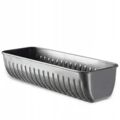 Formy do ciast - Forma cwibakówka nieprzywieralna 31 x 12 cm, czarny - miniaturka - grafika 1