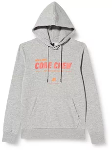 Jack&JONES męska bluza z kapturem z logo JCOSPRING Logo Sweat Hooded Sweatshirt, jasnoszara/melanż/szczegóły: New LGM, XL - Bluzy męskie - miniaturka - grafika 1