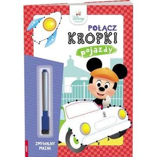 Disney Maluch. Połącz kropki. Pojazdy - Książki edukacyjne - miniaturka - grafika 1