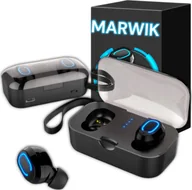 Słuchawki - MARWIK T18s CZARNE - miniaturka - grafika 1