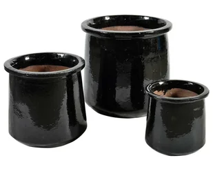 Garden Old Donica black 1 kpl. 3 szt. - Donice - miniaturka - grafika 1