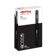 Długopisy - Rotring Długopis żelowy czarny 0.7mm - 2114436 2114436 - miniaturka - grafika 1