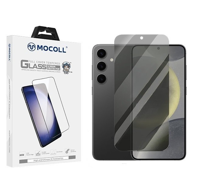 Szkło hartowane Mocoll 2,5D Full Privacy Full Cover do Samsung S24
