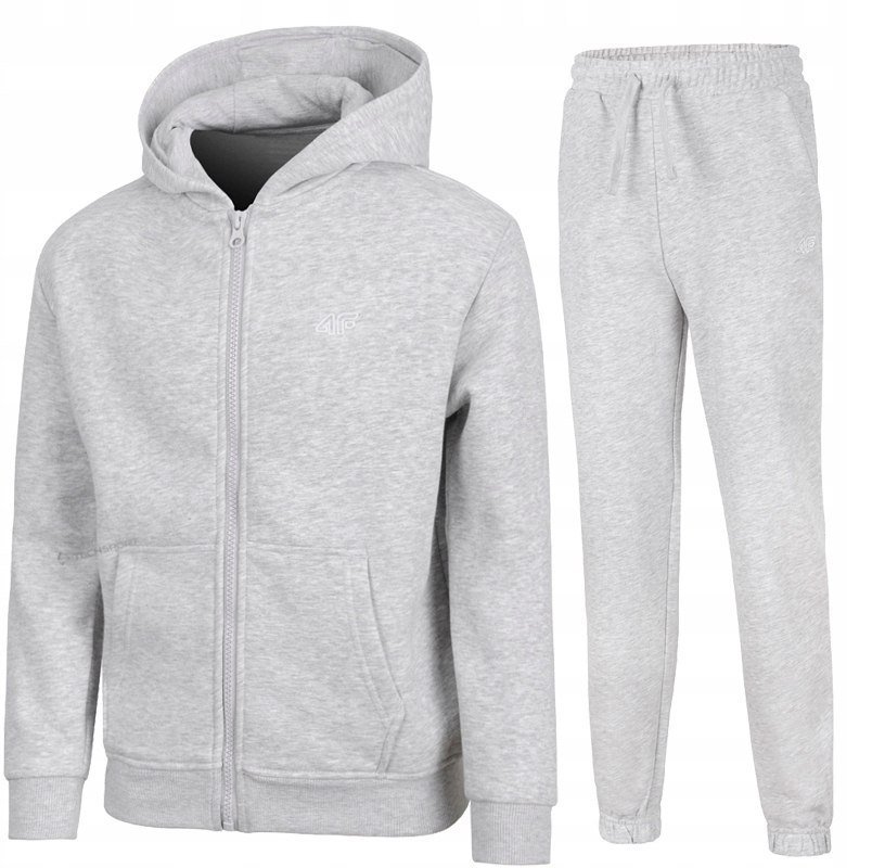 4F OCIEPLANY DZIEWCZÄCY DRES KOMPLET BLUZA SPODNIE / rozm 164