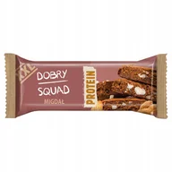 Batoniki - Baton Dobry SQUAD Protein Migdał 80g BCAA - miniaturka - grafika 1