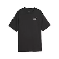 Koszule damskie - PUMA ESS Tape koszulka damska Koszula, Black, XS, Puma Czarny, XS - miniaturka - grafika 1