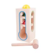 Bigjigs Toys Spadająca piłka - Zabawki interaktywne dla dzieci - miniaturka - grafika 1