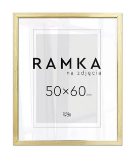 Ramka na zdjęcia 50x60 cm Złota - Ramki na zdjęcia - miniaturka - grafika 1