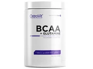 Aminokwasy - OstroVit Aminokwasy Supreme Pure BCAA + Glutamine 500g Smaki Pomarańcza - miniaturka - grafika 1