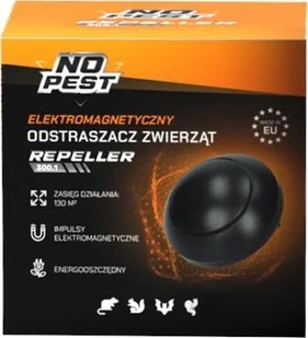 NO PEST Odstraszacz na Zwierzęta 300.1 Elektromagnetyczne Urządzenie do Odstraszania Myszy Szczurów Kun Kretów Gryzoni - Zwalczanie i odstraszanie szkodników - miniaturka - grafika 1